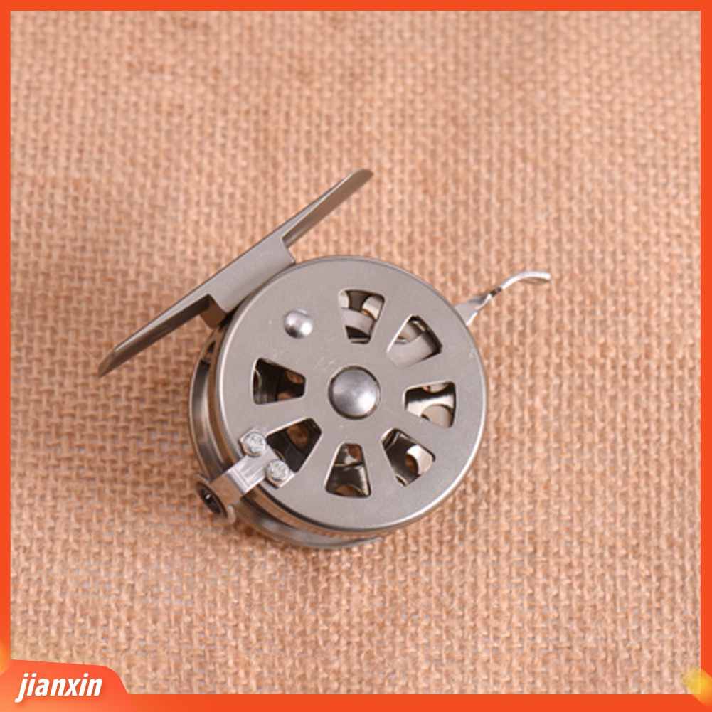 (In Stock) D50 /D60 Ultralight CNC Aluminium 1:1 2bears Ice Fly Fishing Reel Tangan Kanan