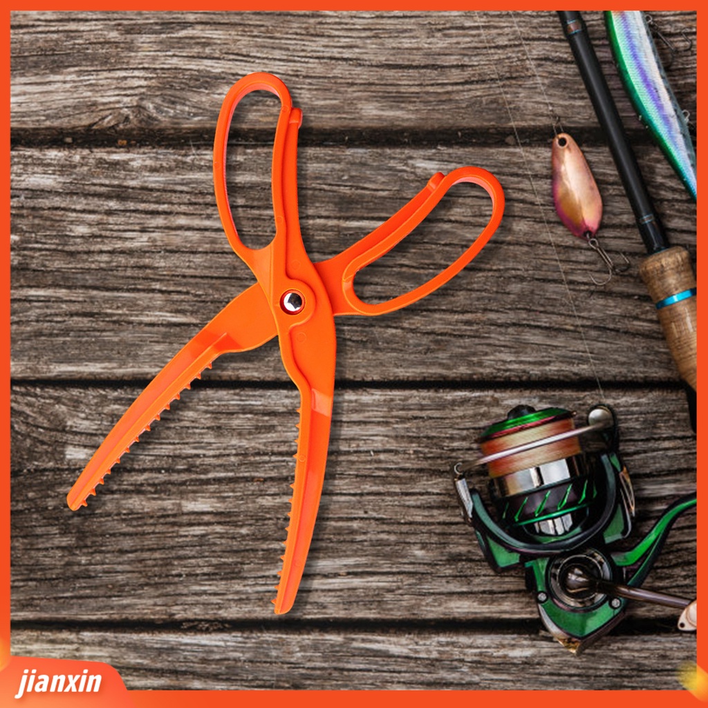 (In Stock) Fish Gripper with Sawteeth Ergonomic Handle Anti-slip Portable Profesional Menangkap Ikan Compact Tahan Lama Tang Kontrol Memancing Perlengkapan Memancing