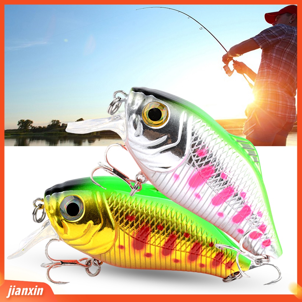 (In Stock) 7.8cm /16g Umpan Pancing Mudah Dipasang Tahan Korosi Banyak Digunakan Compact 3D Bionic Eye Fishing Hook Perlengkapan Memancing