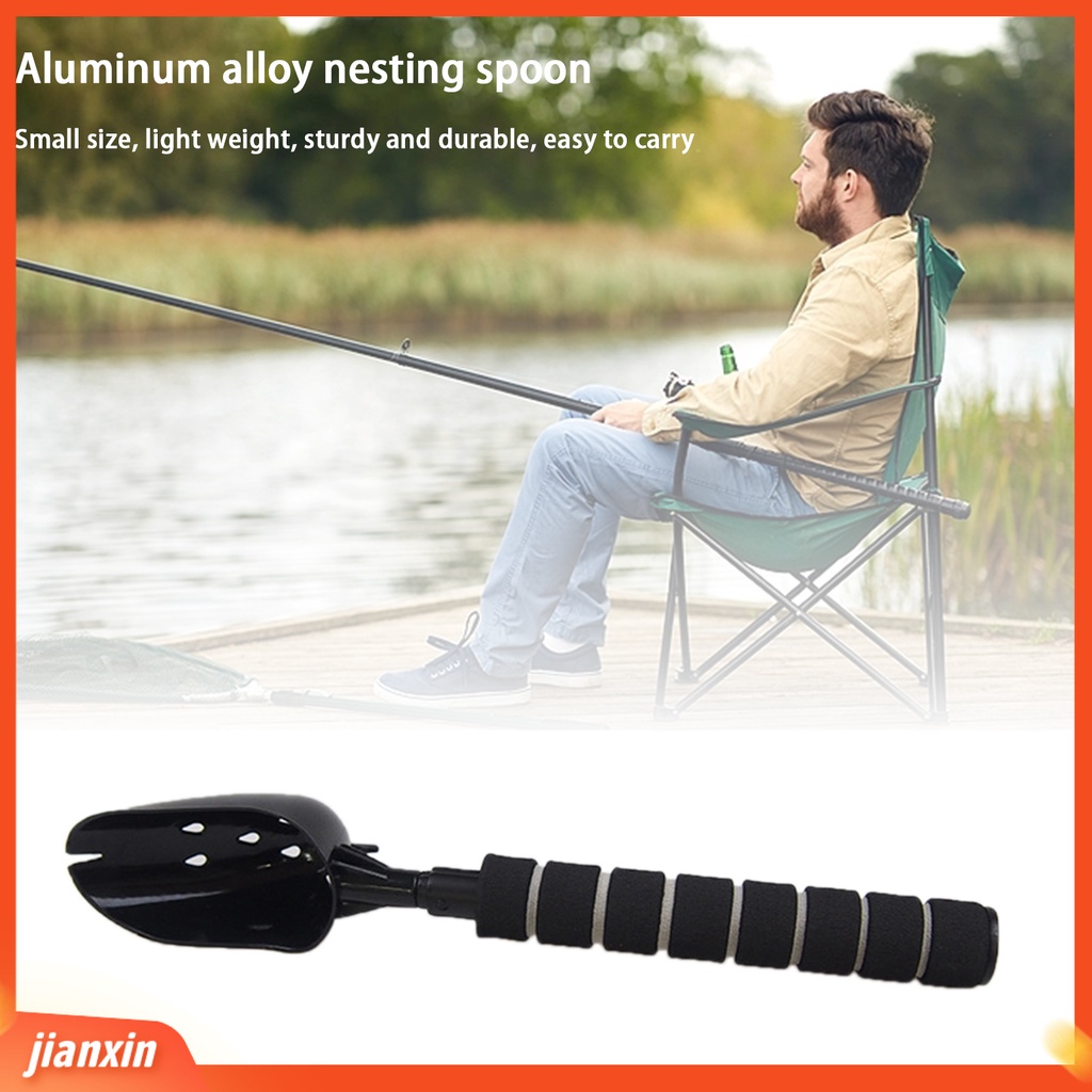 (In Stock) Umpan Lempar Sendok Stretchable Non-Stick Anti-slip Angling Paduan Aluminium Ditarik Mini Lure Spoon Outdoor Fishing