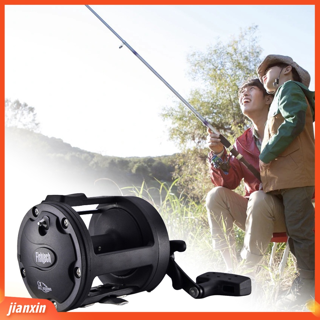 (In Stock) Baitcasting Reel Pancing Troli Roda Garis Ikan Laut Untuk Angling