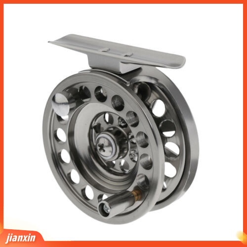 (In Stock) Roda Reel Pancing Air Tawar Air Asin Bahan Aluminium Alloy Dengan Rem Pegangan