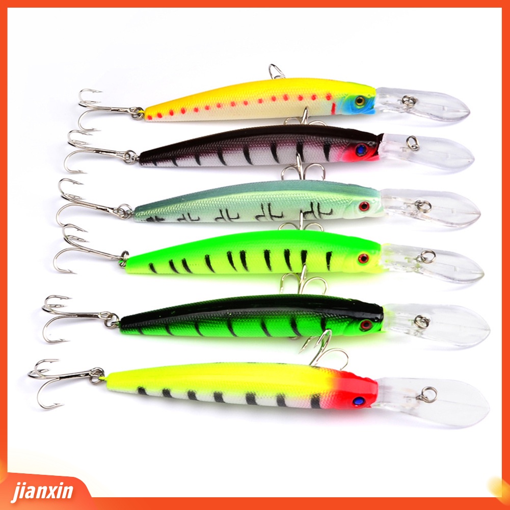 (In Stock) 1pc 14.5cm Ikan Kecil Lure Crankbaits Keras Buatan Umpan Hook Alat Pancing