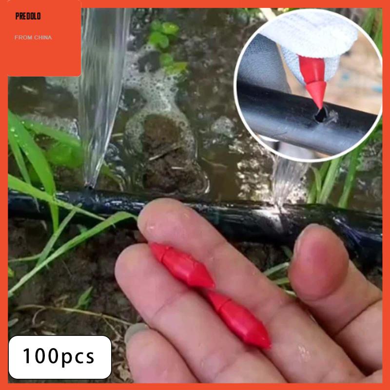 [Predolo] Plug Penyumbatan Irigasi Tetes Perlengkapan Rumput Bermanfaat Untuk Halaman Belakang Halaman Taman