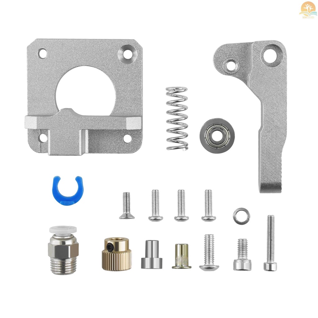 In Stock Dua Pohon Suku Cadang &amp; Aksesoris Printer 3D Yang Ditingkatkan Semua Ekstruder Logam Dengan Kit Hotend 24V Dan 3PCS Nozzle MK8 Baja Yang Diperkeras Kompatibel Dengan Creality Ender-3/Ender-3 Pro