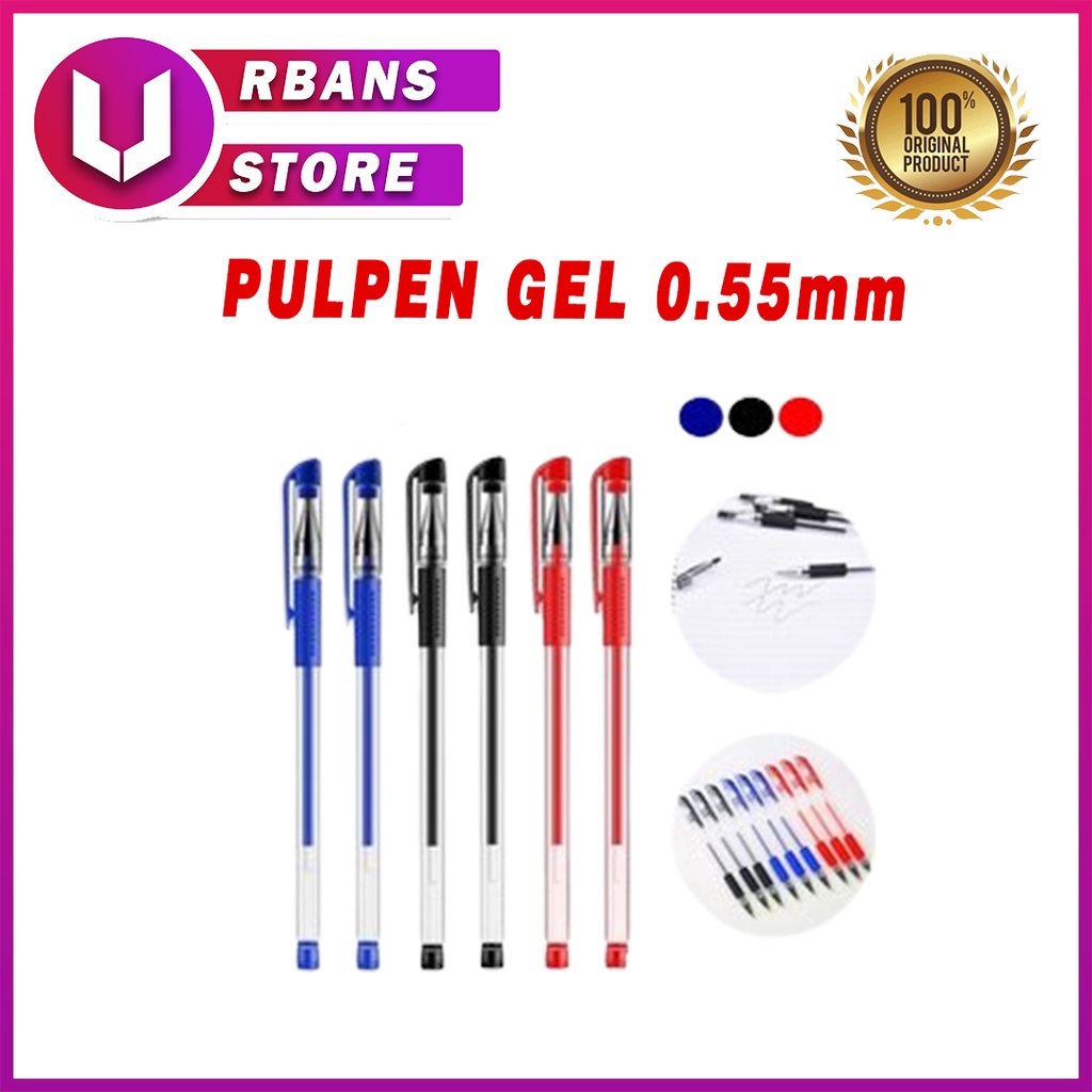 

[ US ] Pulpen Gel 0.5mm Standard / Pulpen Gel MIMI