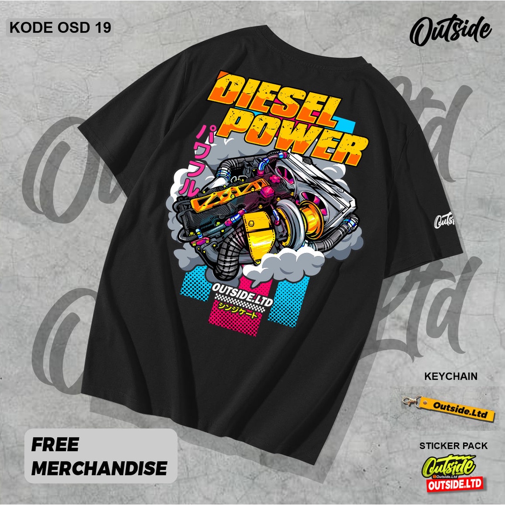 KAOS DIESEL TURBO TSHIRT CUMI CUMI DIESEL POWER