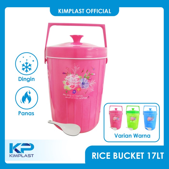 Rice / Ice Bucket 17 Liter /Termos Nasi / Termos Es - Kimplast