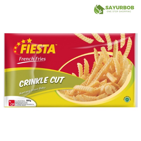 

Kentang Fiesta Crinkle Cut 500gr SayurBob