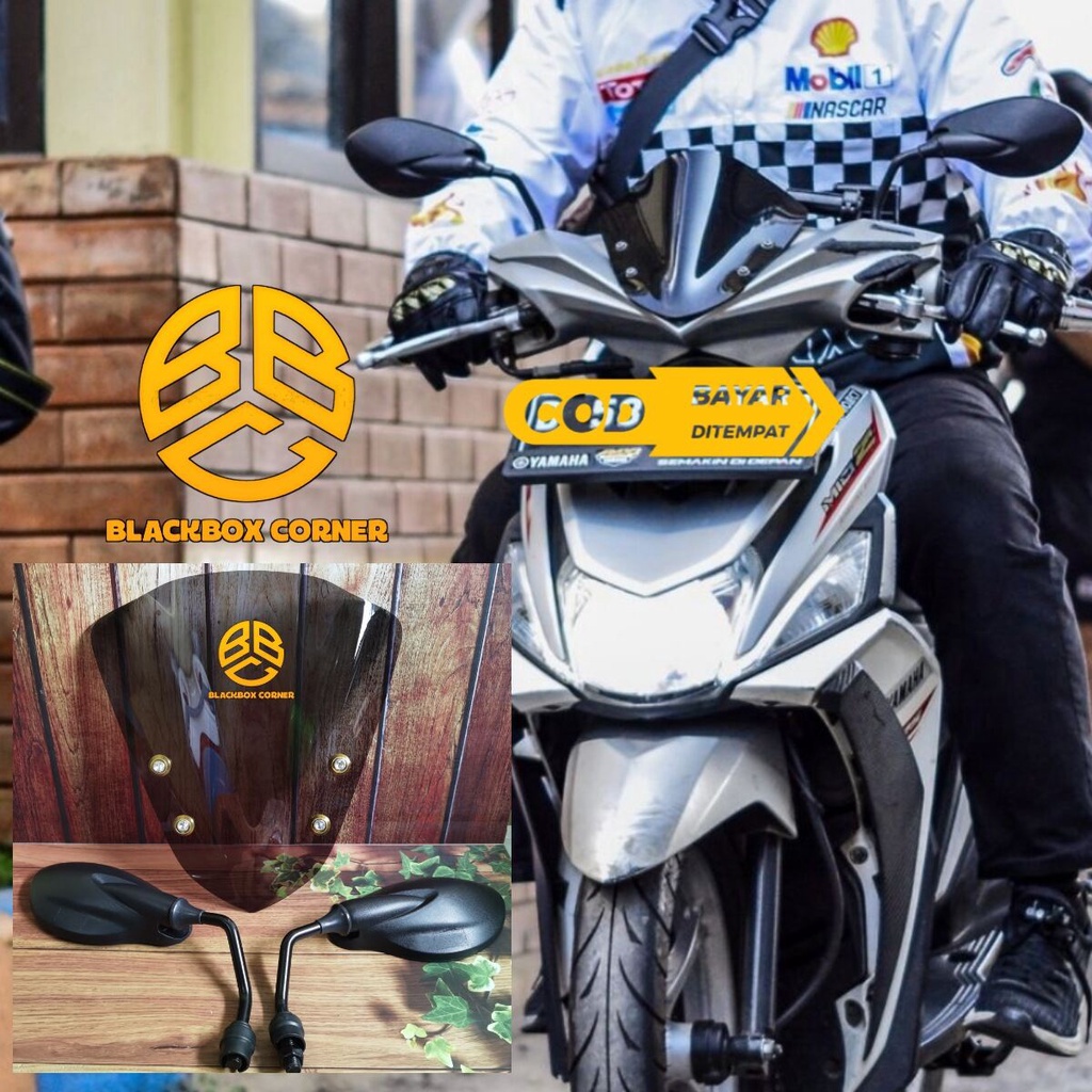 VISOR TERBARU YAMAHA MIO M3 - VISOR YAMAHA MIO M3 - SPION X1 PNP MIO M3 - SPION CLICK PNP MIO M3