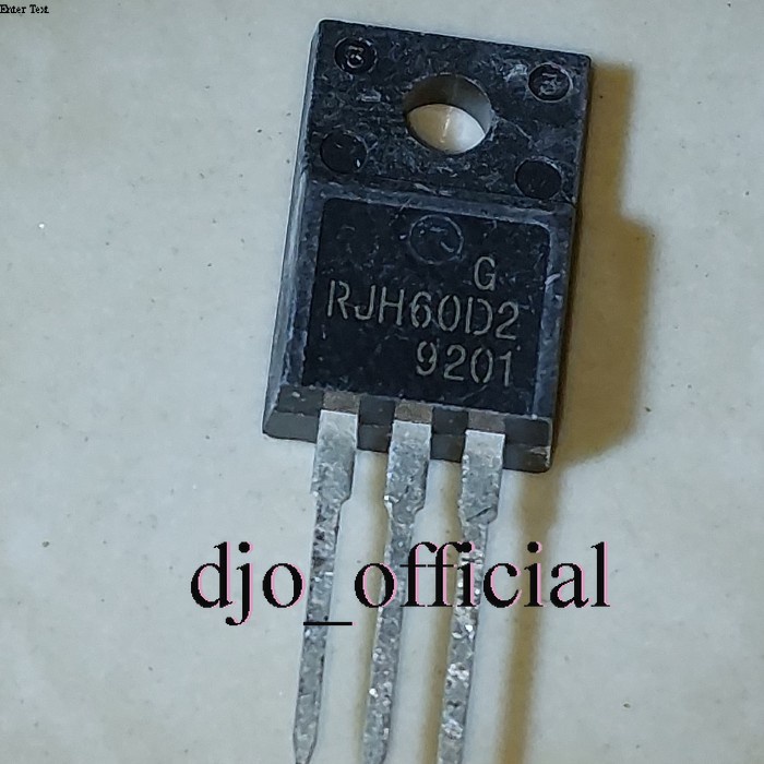 RJH60D2 RJH 60D2 RJH6OD2 IGBT Mosfet Inverter To-220f 25A 600V N-Ch