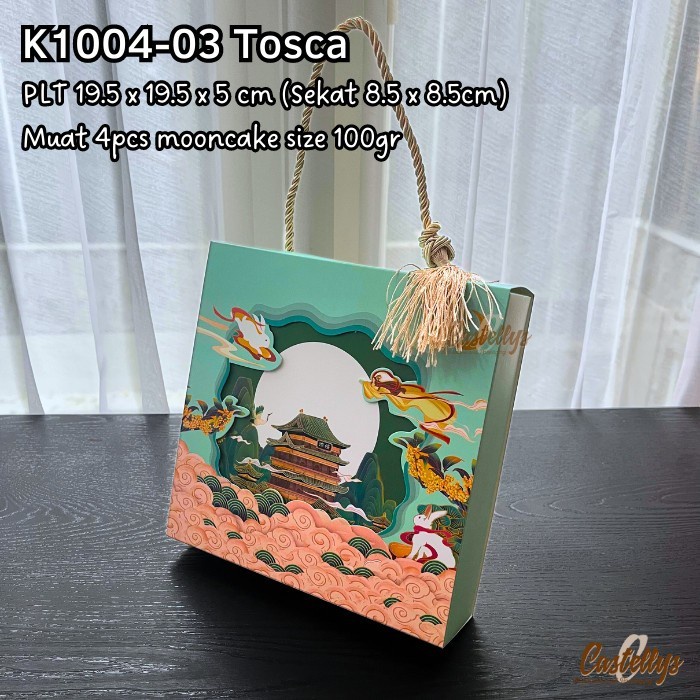 

K1004-03 TOSCA 5 Pcs Kotak Mooncake 100gr Pia Mochi Snowskin