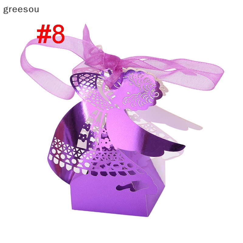 Greesou High quality 1pcs/lot Butterfly Candy Box Souvenir Pernikahan Kotak Hadiah Untuk Pernikahan ID