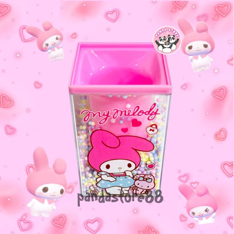 Pen Stand Bubble Plastik/ Tempat Pulpen Bolpen alat tulis Sanrio