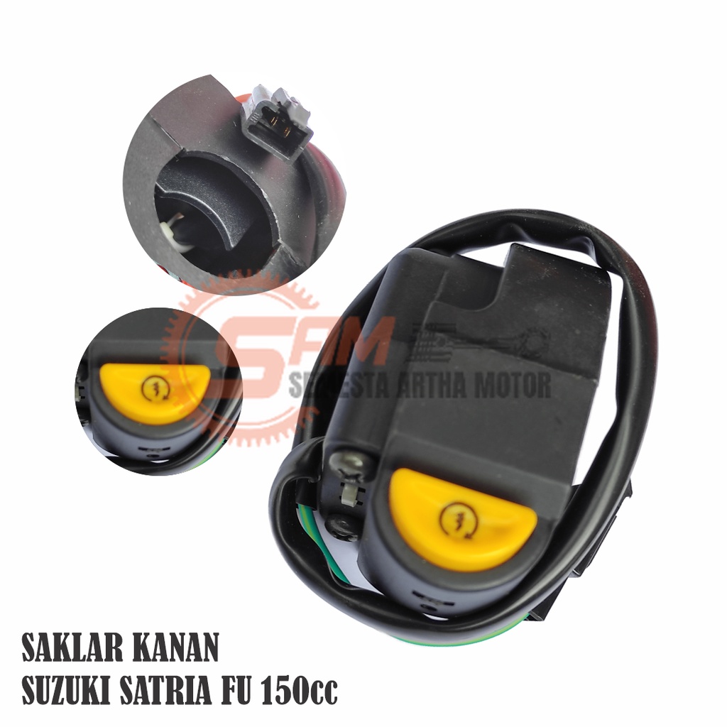 Switch Saklar Kanan Suzuki Satria FU 150cc Old Lama Tombol Stater Motor