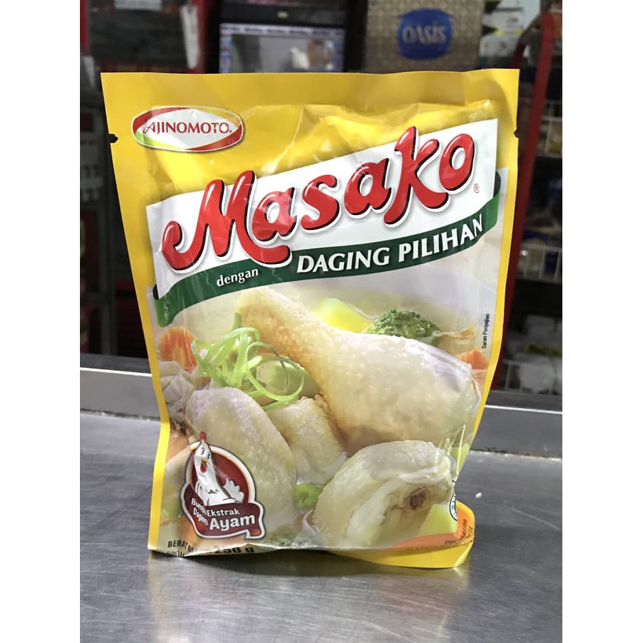 

Masako Ayam Refill 250 gram | Peyedap Rasa Kaldu Makanan Masako Murah Promo