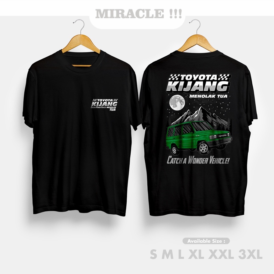 Kaos Baju Mobil Toyota Kijang Kotak Menolak Tua Kaos Otomotif