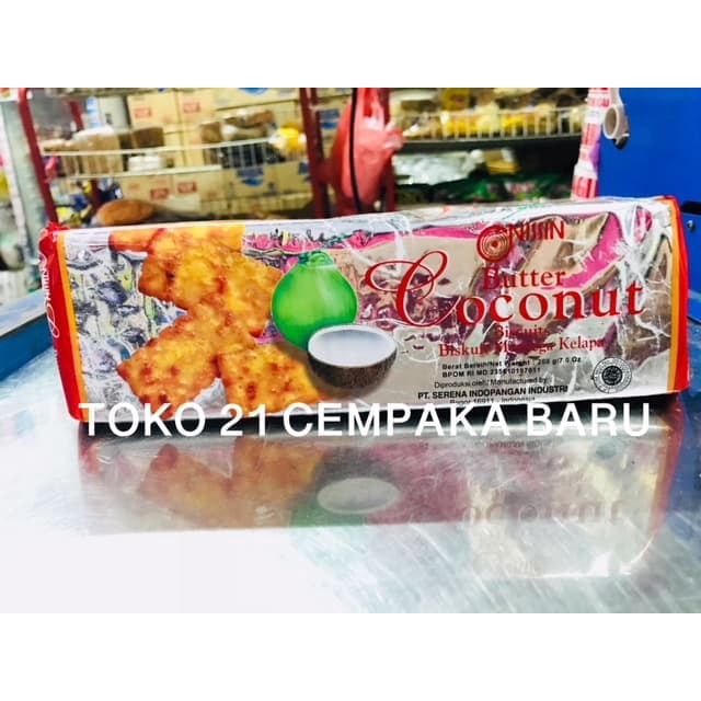 

NISSIN BUTTER COCONUT Biskuit Mentega Kelapa 200g | Krakers Crackers