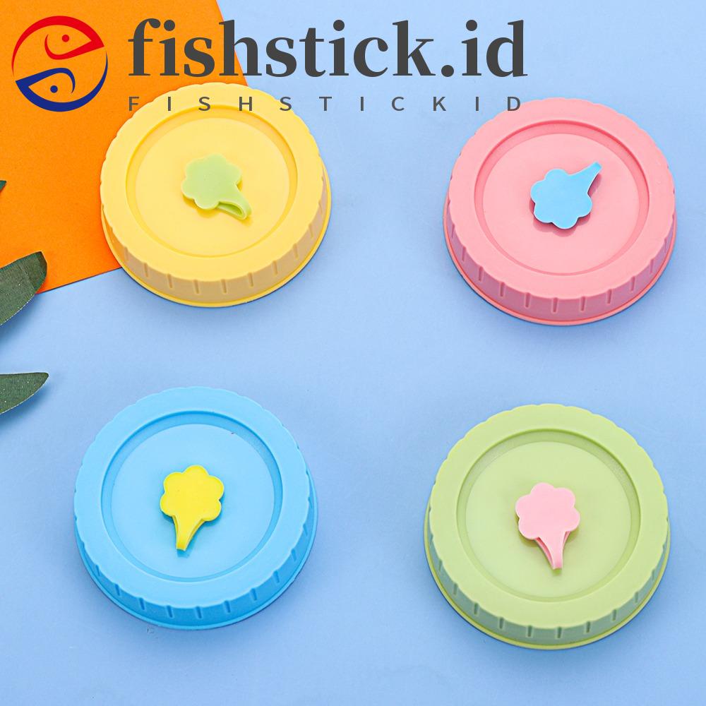 Fishstick Cup Cover Bulat Multifungsi Tutup Segel Dapur Anti Bocor Tutup Gelas Minuman