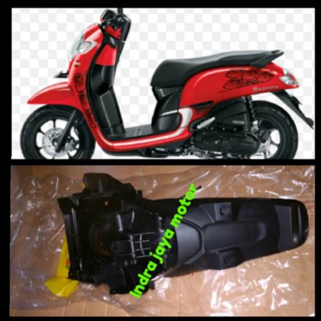 Spakbor belakang honda scoopy fi new 2017-2018