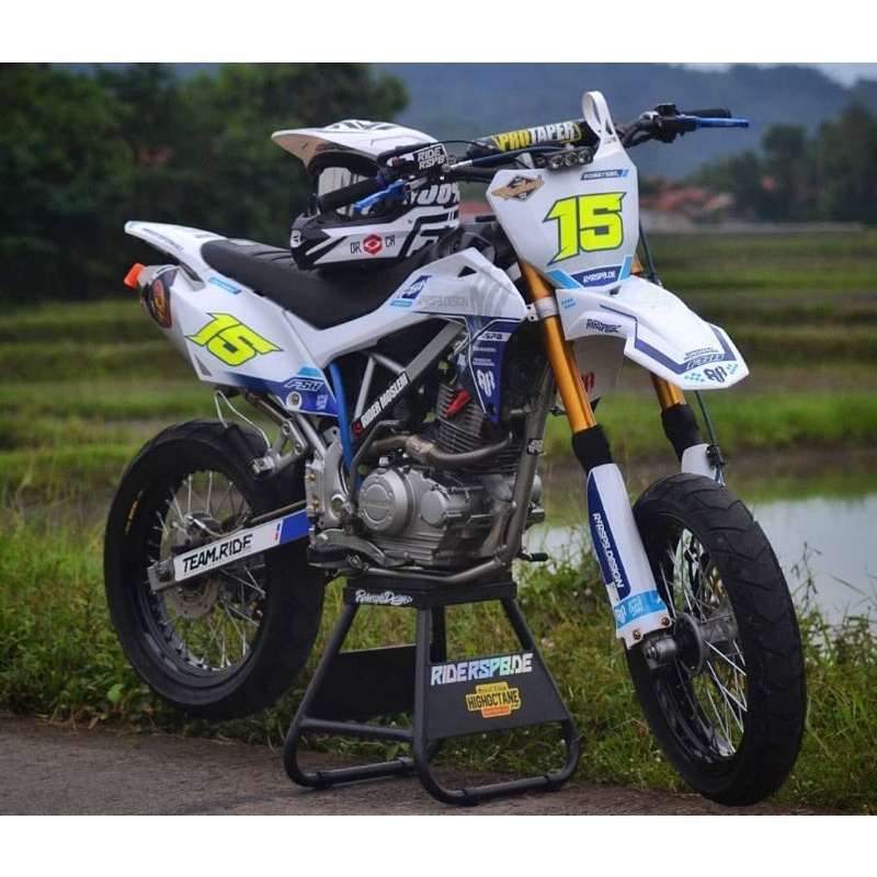 DECAL STIKER HOLOGRAM KLX - DTRACKER - KLX OLD/S  FULLBODY viral