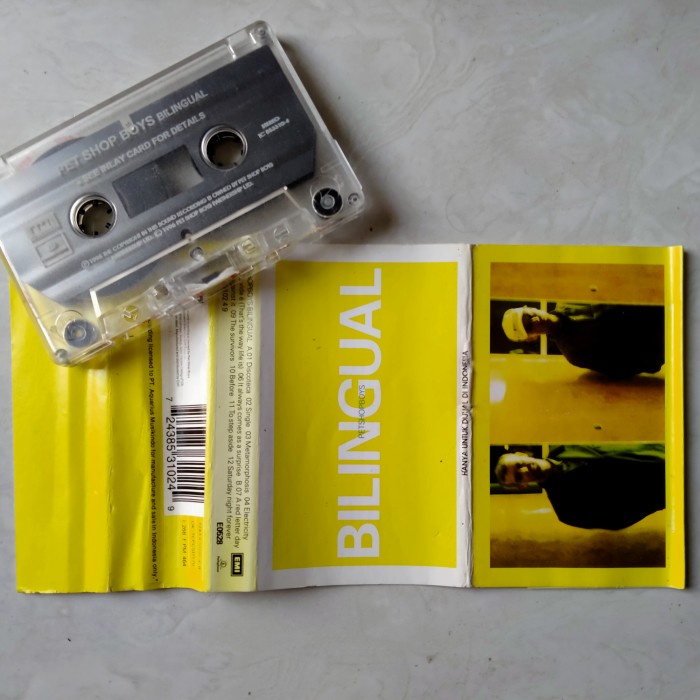 KASET PET SHOP BOYS BILINGUAL