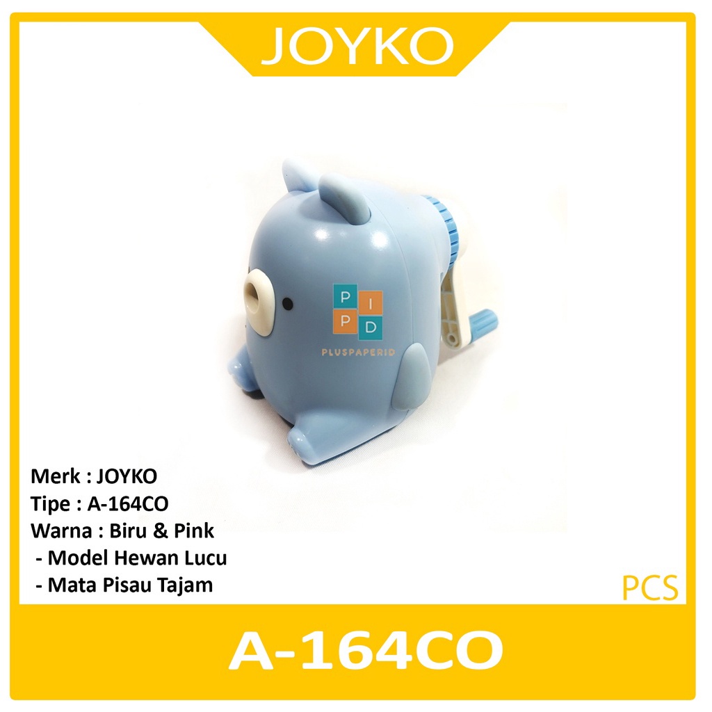 

JOYKO - Rautan Pensil - Sharpness A-164CO Motif Hewan Lucu - Pcs