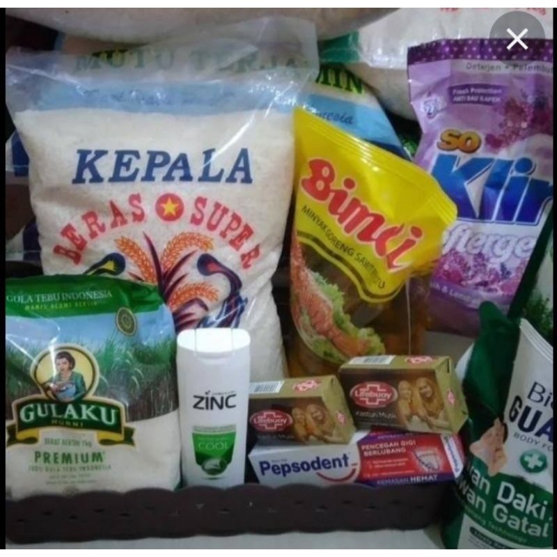 

Murah! Paket Sembako Lengkap