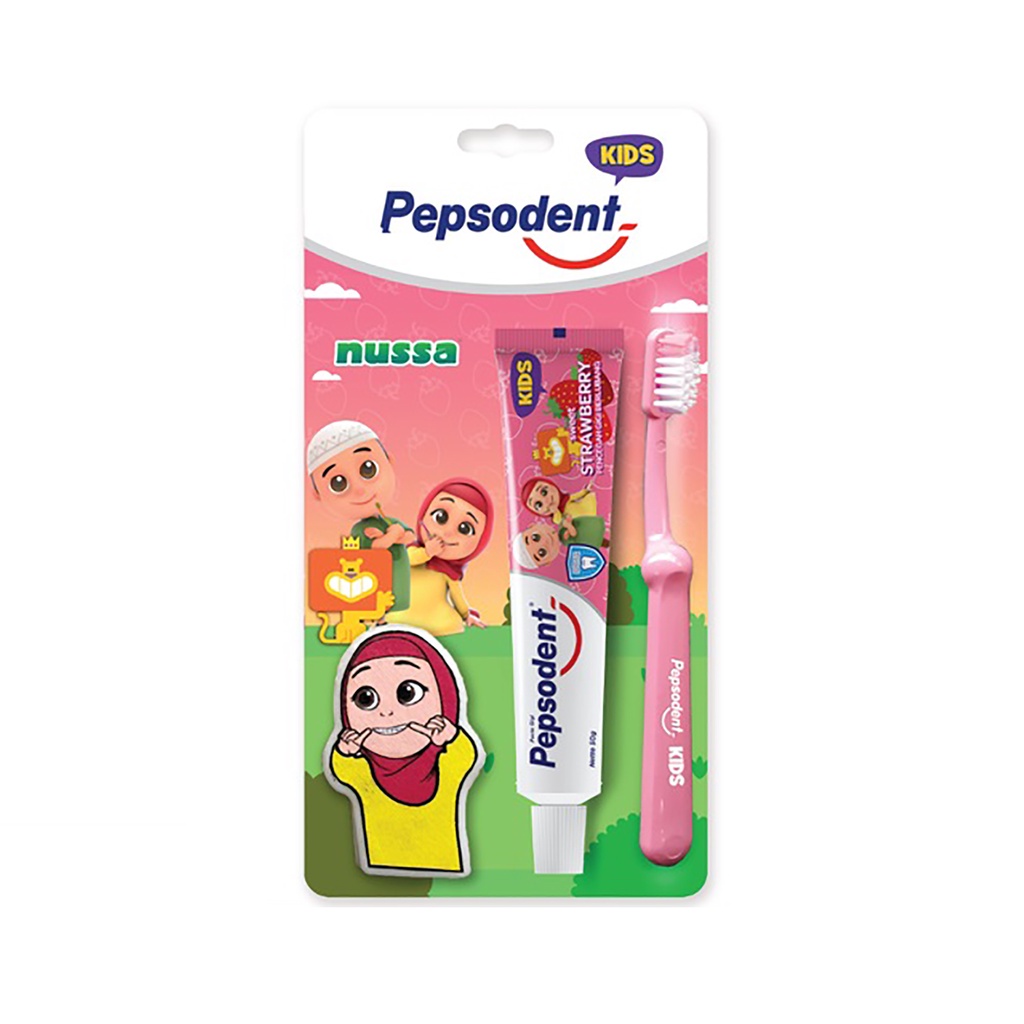 Pepsodent Kids Pasta GIgi Extra Sikat Gigi - Sikat Gigi Anak 2-6 Tahun