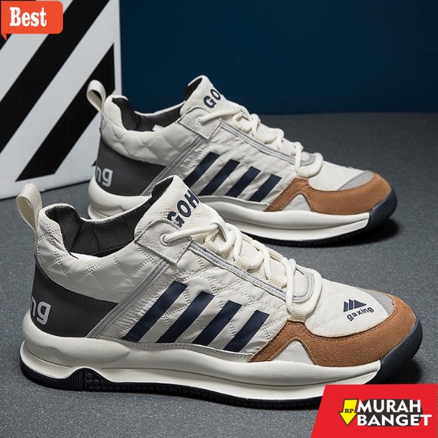 Sneakers pria terbaru- TBIG [COD] Sepatu Sneakers Pria GAXING Sepatu Import Murah Pria Sekolah Kulia