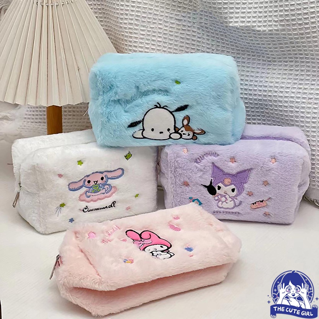 

Kotak Pensil Ins lucu Kuromi/Tempat Pensil/Tas makeup/Tas Kosmetik Persegi Kapasitas Besar （COD）- Stazionario