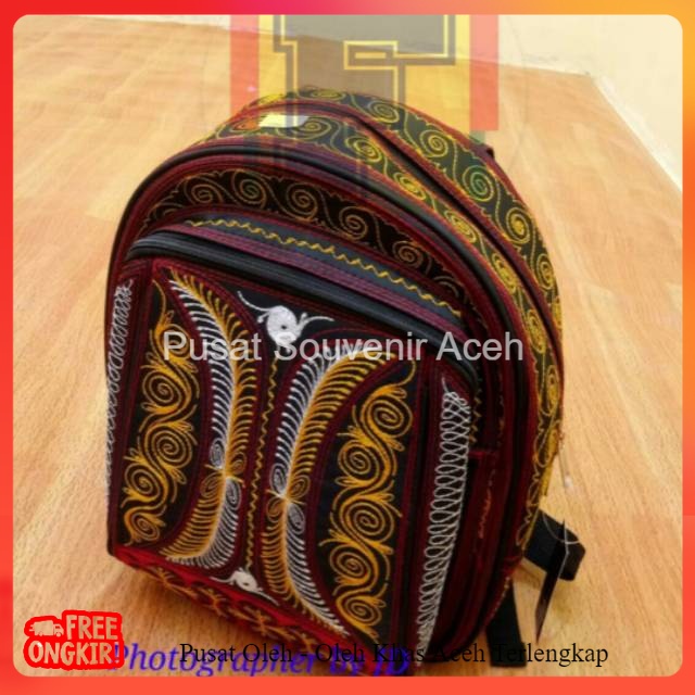 TAS RANSEL MINI BORDIR PINTU ACEH