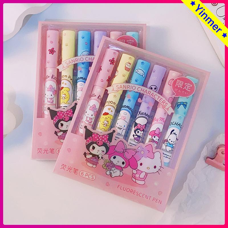 

COD✨ Alat tulis spidol kartun lucu pelindung mata Sanrio yang kreatif-Yinmer