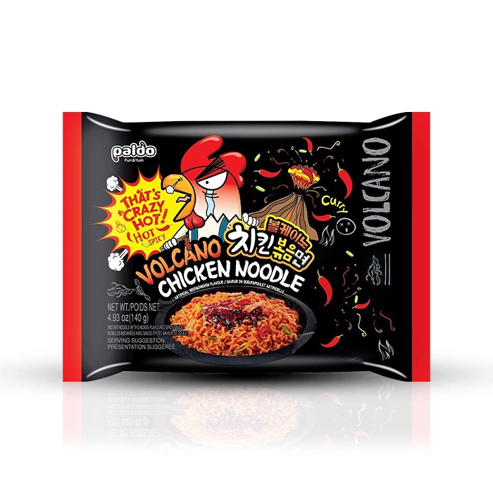 

Paldo Volcano Chicken Noodle 140g