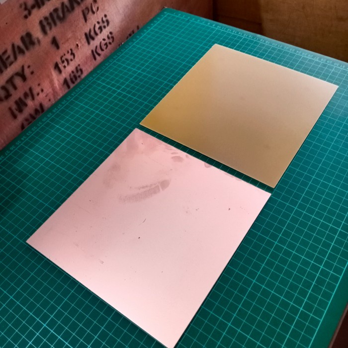 pcb polos fr4 fiber universal project board 20x20cm 20x20 cm 20*20 Tyas Elektro