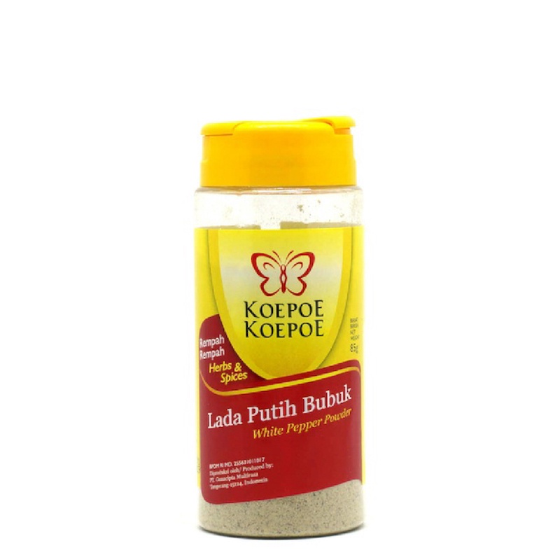 

Koepoe Koepoe Lada Putih Bubuk 85 gr