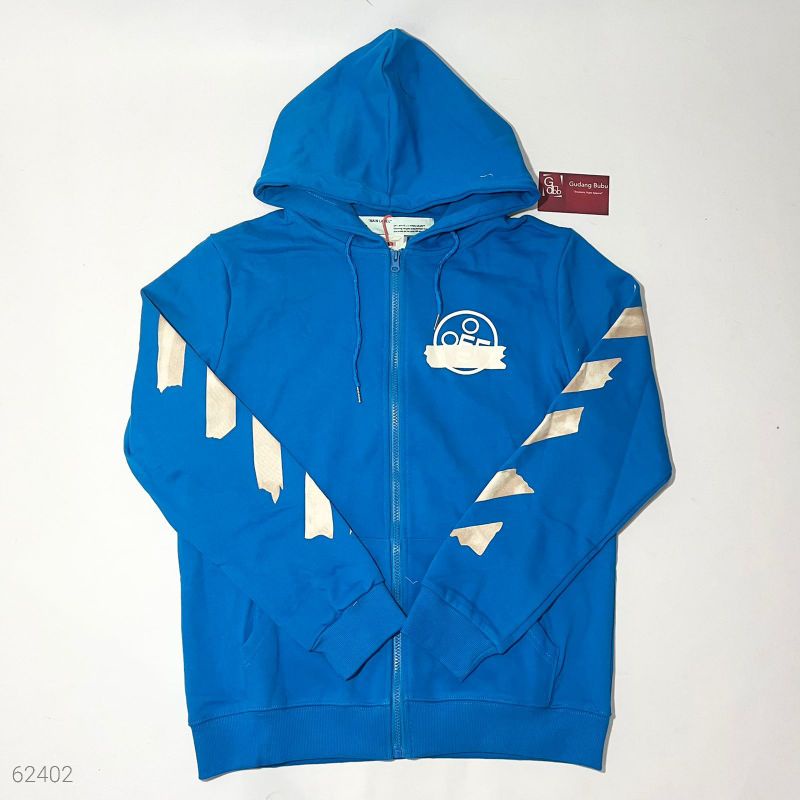 Vs Hoodie Offwhite Off White Tape Arrows Blue BNIP SKU9