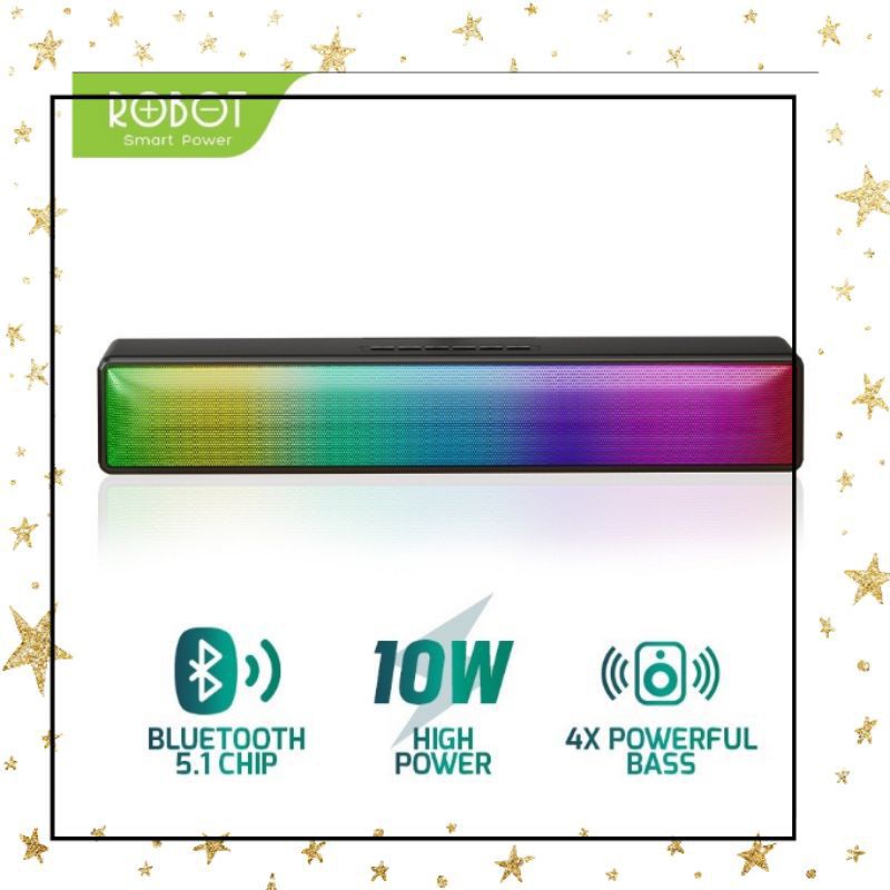 Robot Speaker Bluetooth RB580 Soundbar 10w Wireless Bluetooth