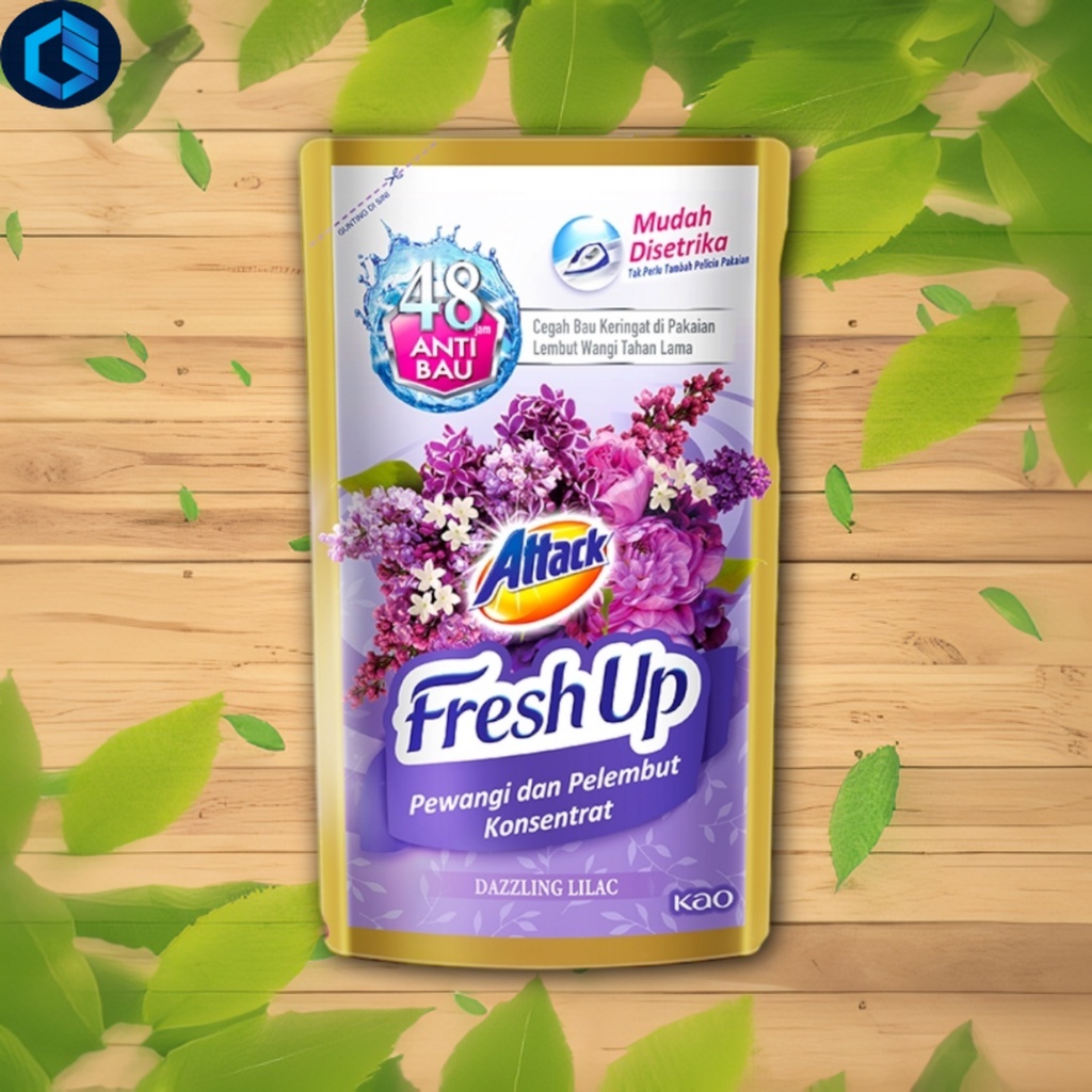 Attack Fresh Up Softener Pewangi Dazzling Lilac 700 mL