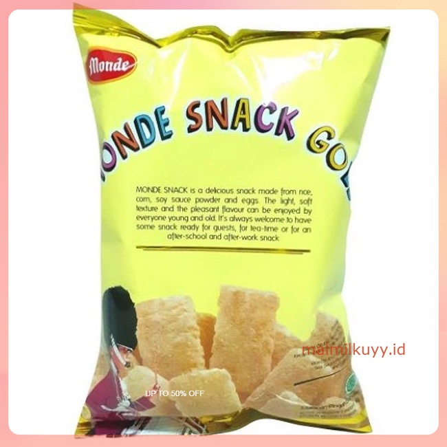 

MONDE SERENA GOLD 60gr SNACK CEMILAN ANAK MAKANAN RINGAN BISKUIT WAFER KUE GROSIR MURAH 60 gr BESAR JUMBO NISSIN