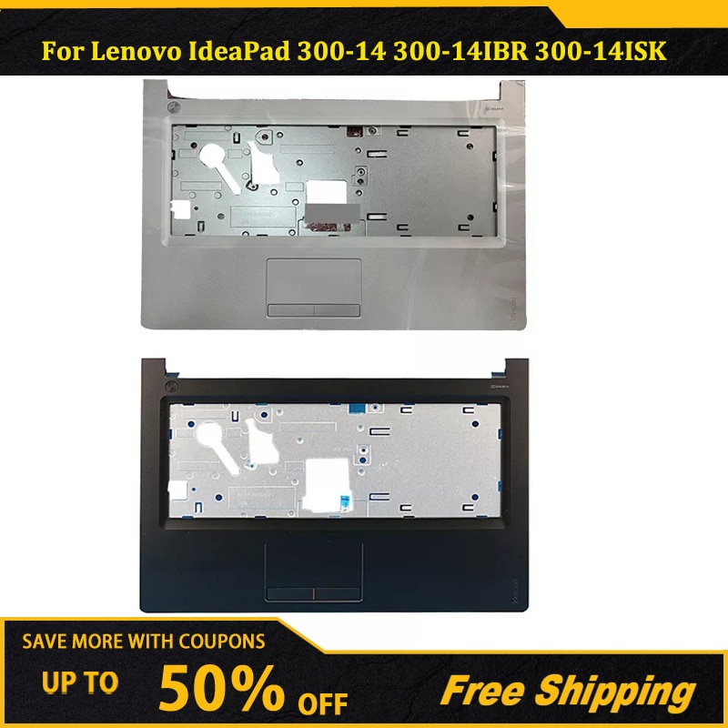 PREORDER New Upper Case Palmrest Cover For Lenovo IdeaPad 300-14 300-14IBR 300-14ISK 300-14IBY Shell Sliver color