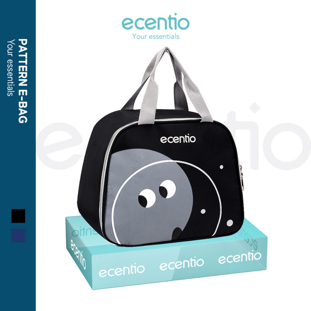 ecentio lunch bag/Cartoon Cooler Bag Insulated Lunch Box Bag tas
