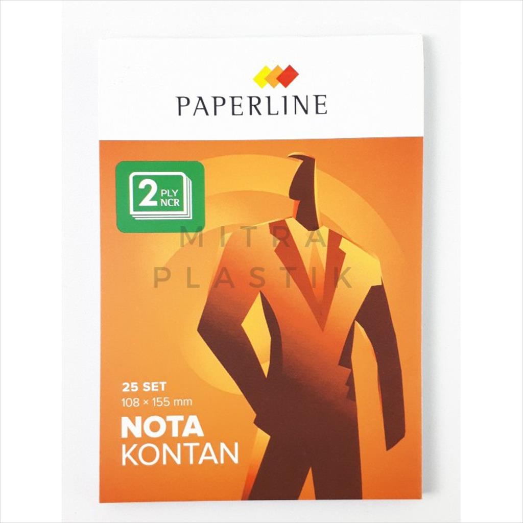 

Nota Kontan Paperline Rangkap 2 Kecil Bon PPL Dua Ply