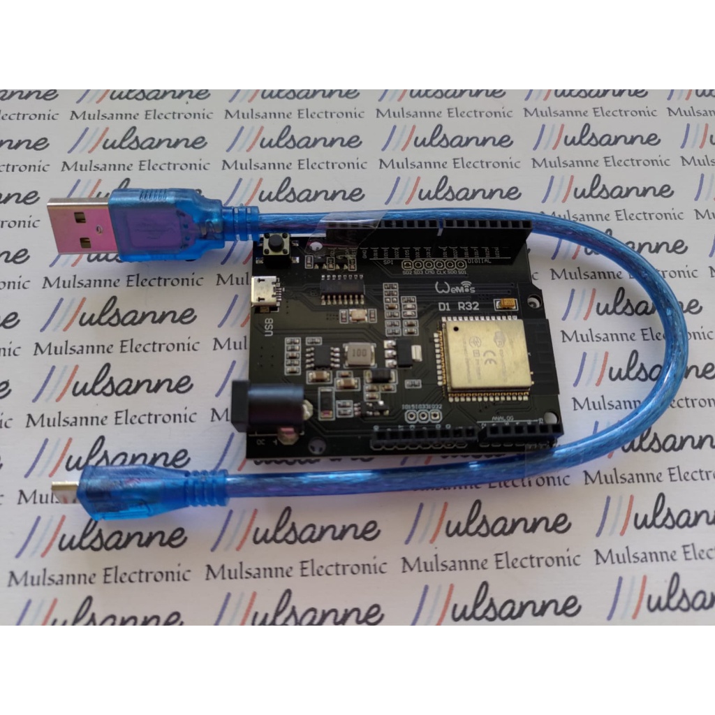 WeMos D1 R32 ( ESP-32 model Arduino Uno ESP32)