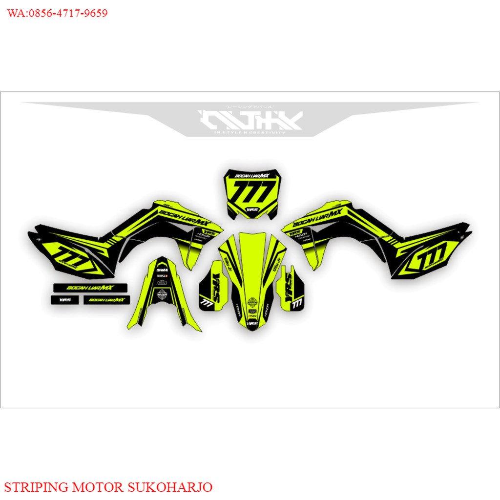 PREMIUM DEKAL CRF 150 PREMIUM