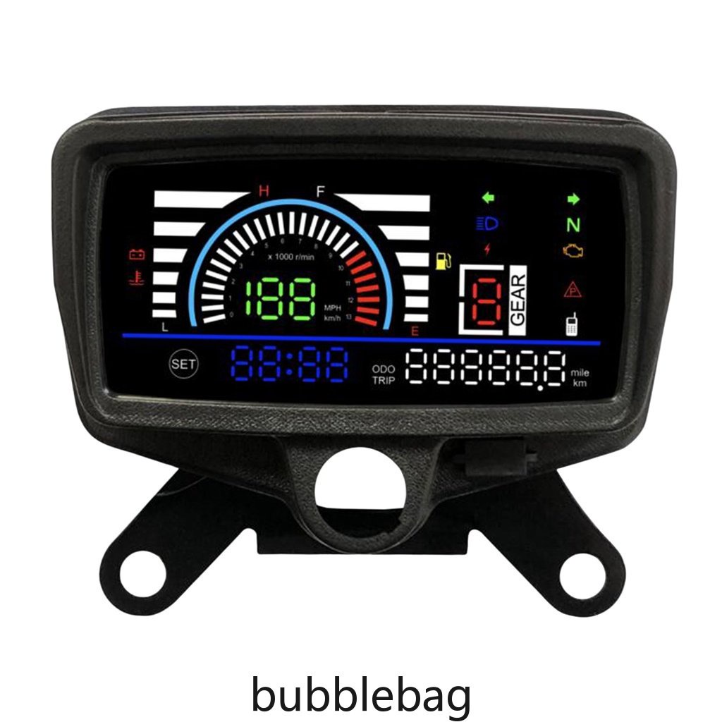 Speedometer digital led Motor LCD Sein Honda CG125 CG150 XF150 variasi motor