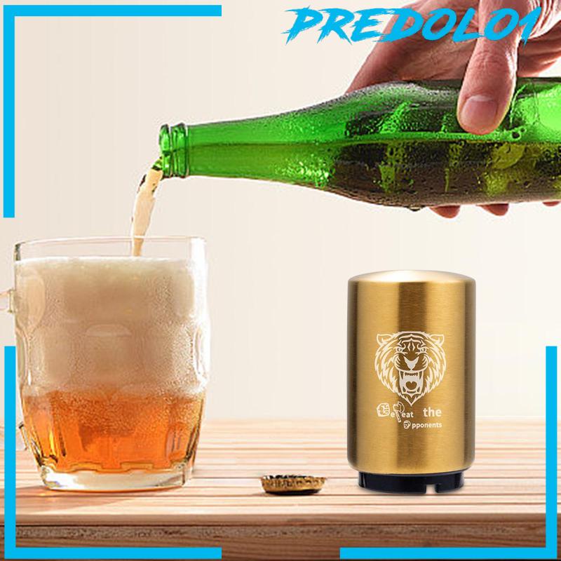 [Predolo1] Pembuka Tutup Botol Otomatis Push Down Bottle Openers Untuk Club Barware