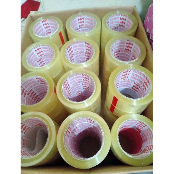 

LAKBAN MURAH BENING COKLAT 100 YARD BAYAR DITEMPAT LAKBAN 2 INCH BENING / COKLAT 45 MM x 100 YARD