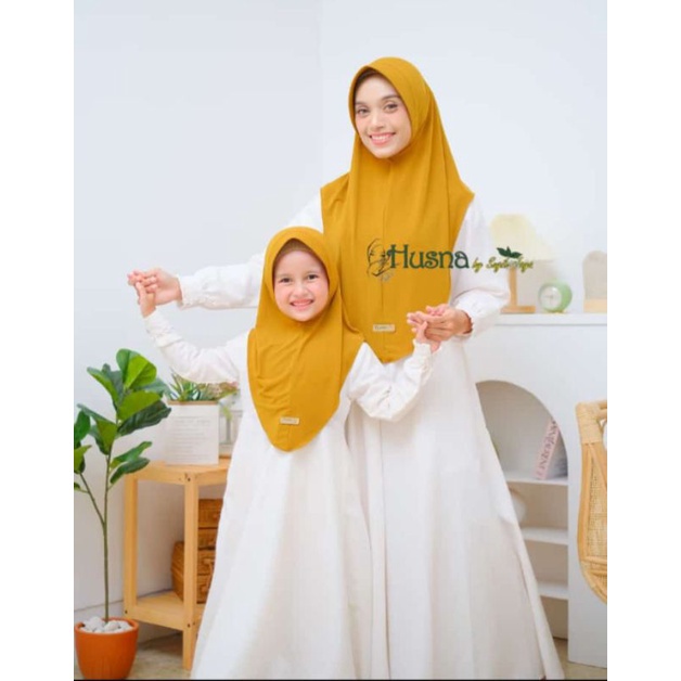 Hijab Instan Marwah Kids Jersey Premium Jilbab Couple Mom