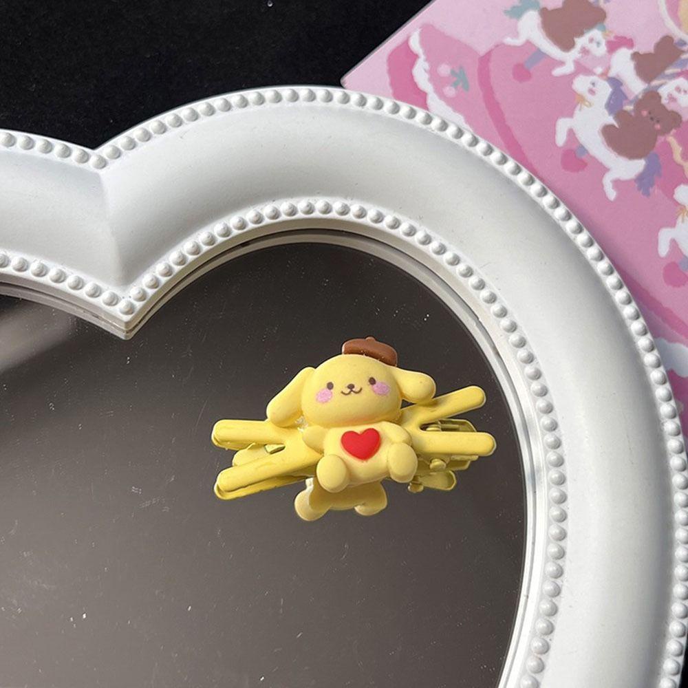 [Elegan] Kartun Rambut Klip Hiasan Kepala Kawaii Manis Untuk Gadis Kuromi My Melody Hadiah Duckbill Clip Untuk Wanita Perempuan Jepit